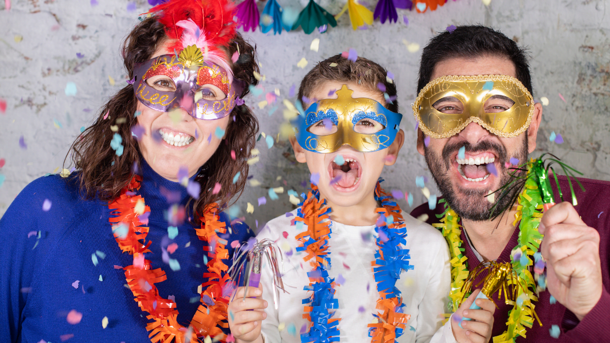 carnaval para criança