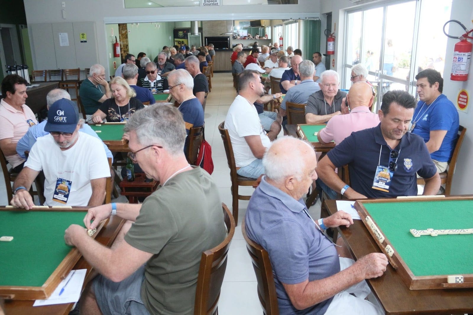 Campeonato de Dominó no Lira Tênis Clube